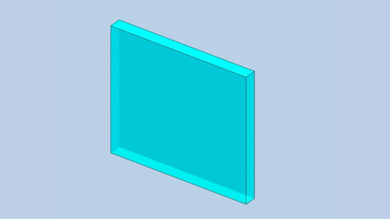 A solid wall panel, which can be load bearing, a shear wall or a façade depending on what it is asked to carry.