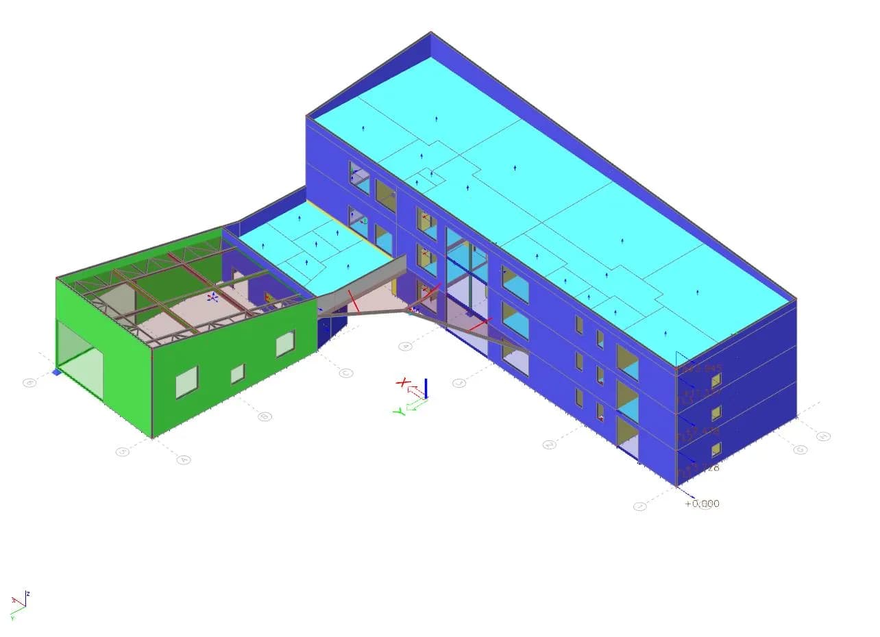 Gaelscoil an Choillinn and Saplings School, photographed