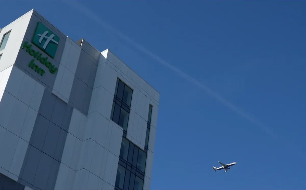 Holiday Inn Express at Dublin Airport, photographed
