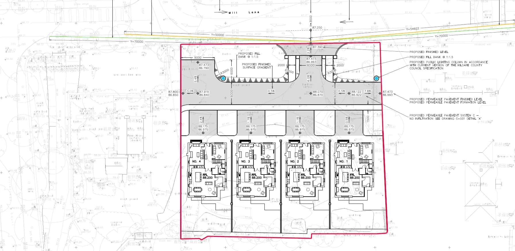 Mill Lane Development, Naas, Co. Kildare