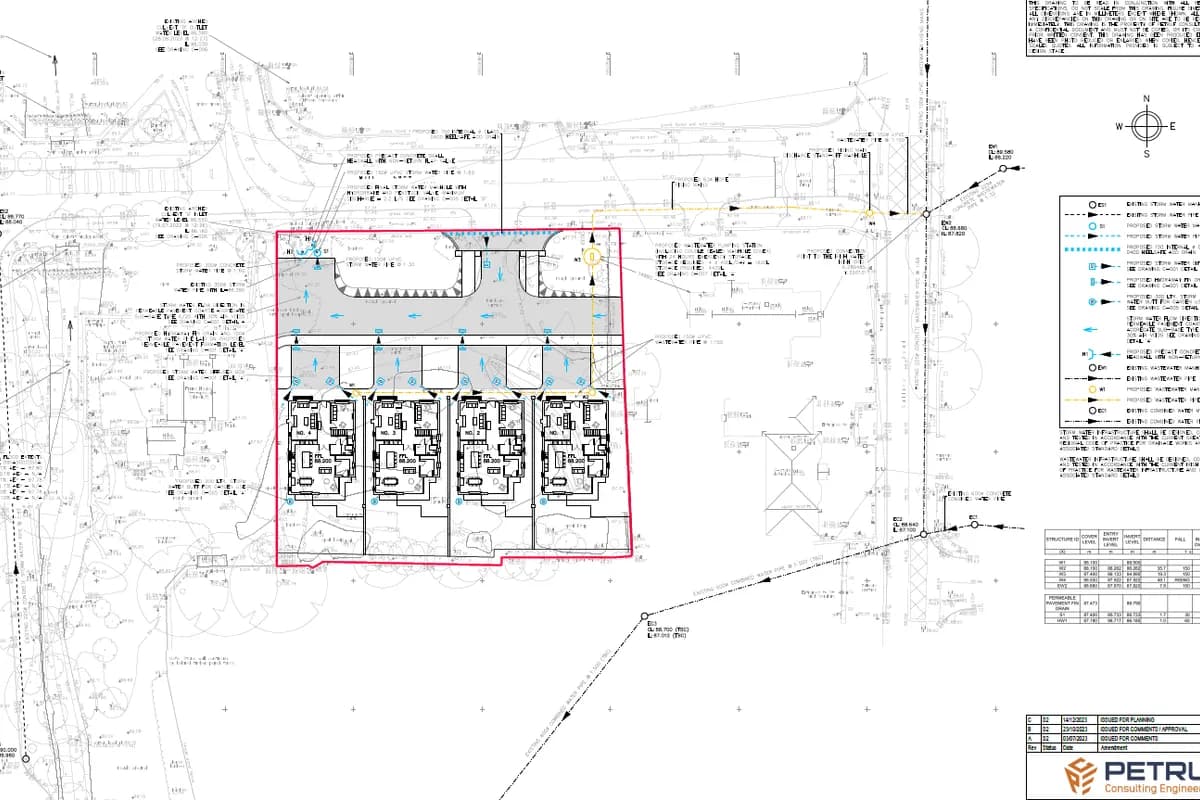 Mill Lane Development, photographed
